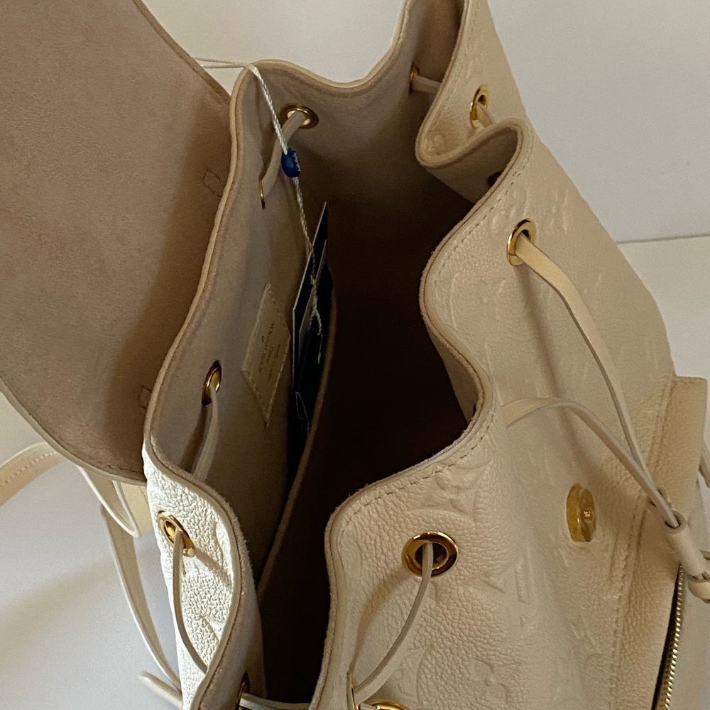 Louis Vuitton montsouris backpack 
❤️white empriente - Picture 8 of 17